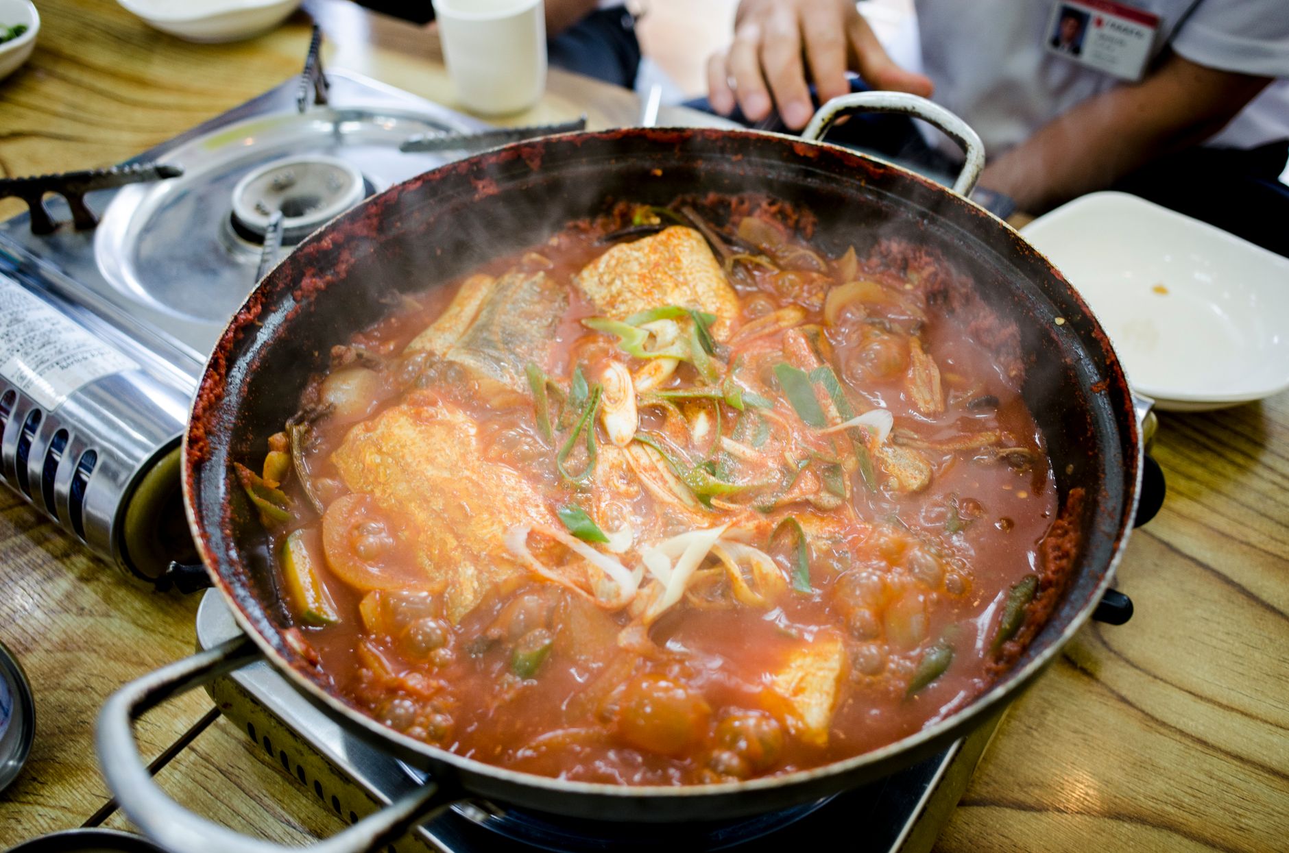 Spicy Cod & Tofu Stew
