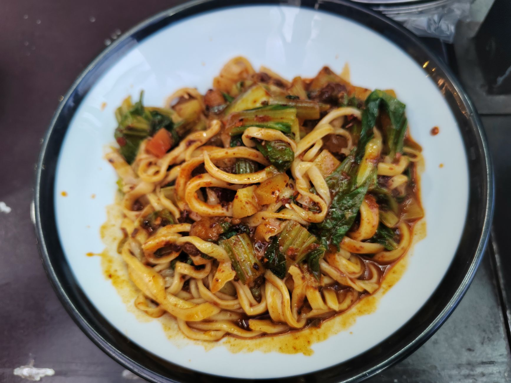 Spicy Cold Bibim Kalguksu
