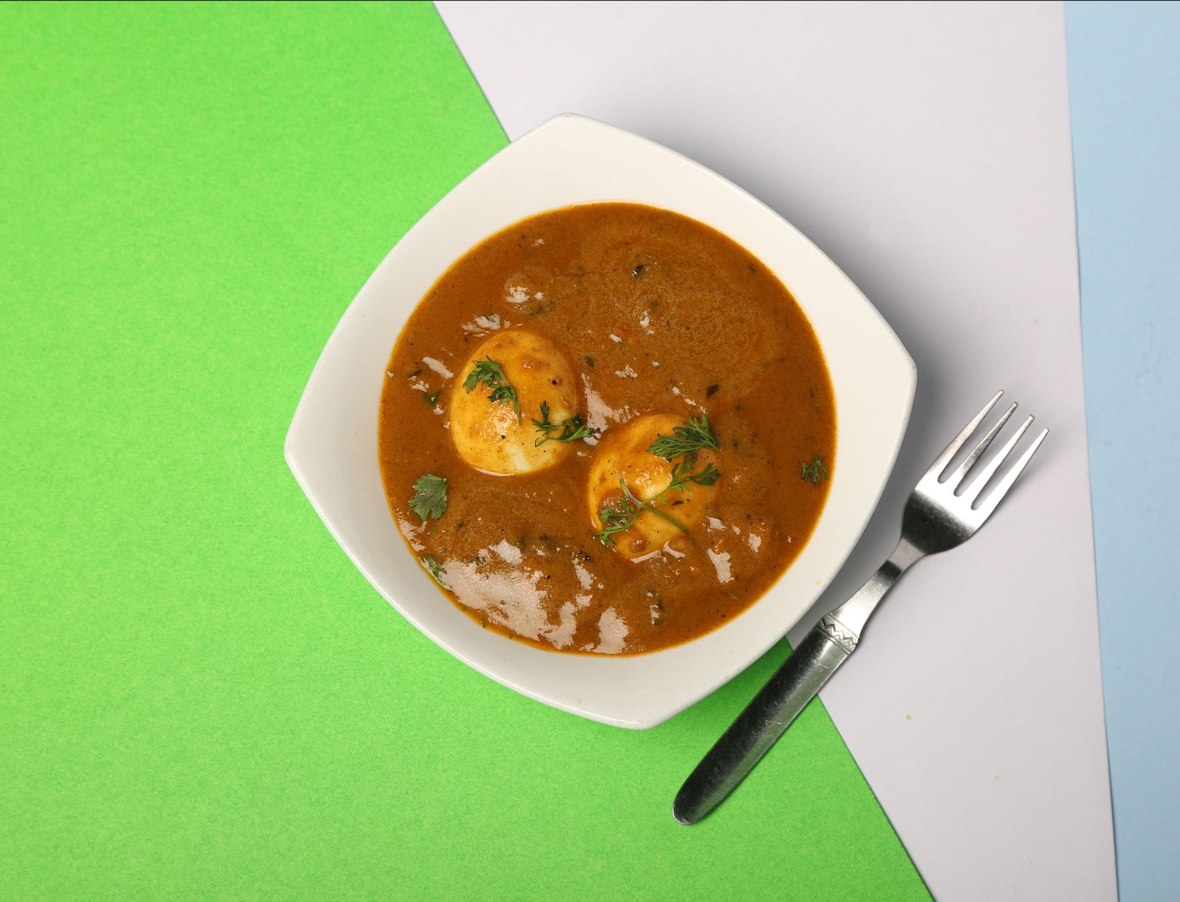 25-Min Spicy Egg Curry
