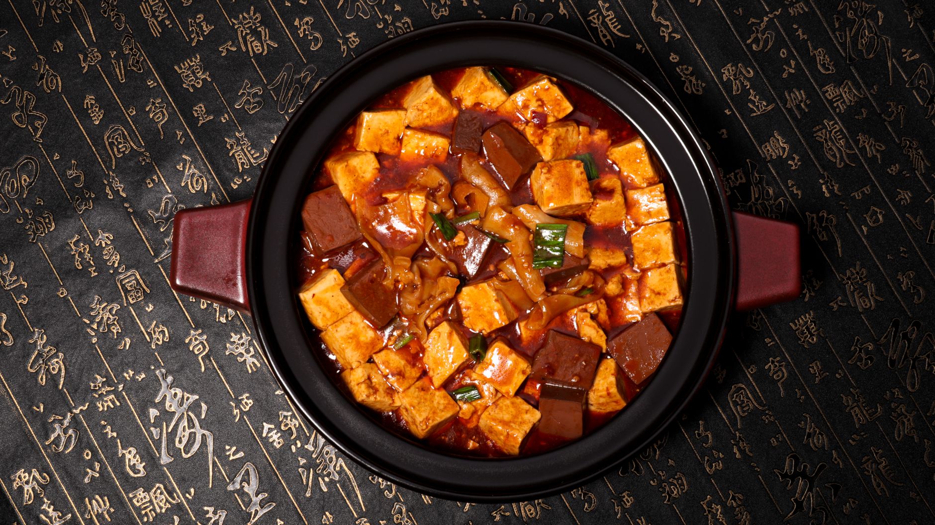 Spicy Mushroom Mapo Tofu