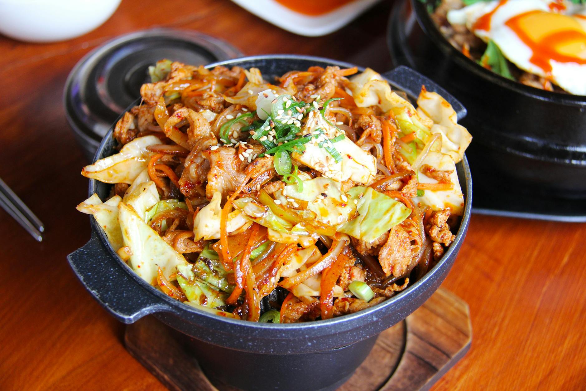 Spicy Pork Bulgogi Bibimbap Bowl