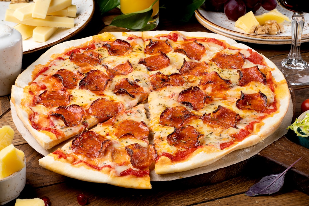 Spicy Pepperoni Pizza Board