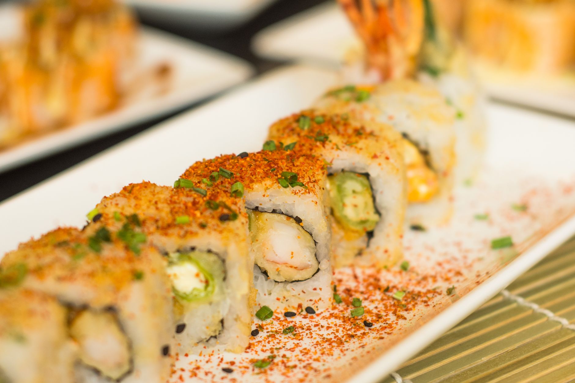 Spicy Shrimp Tempura Dynamite Roll