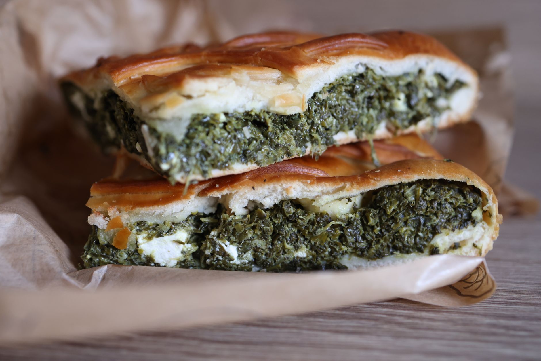 Spinach Feta Egg Wrap