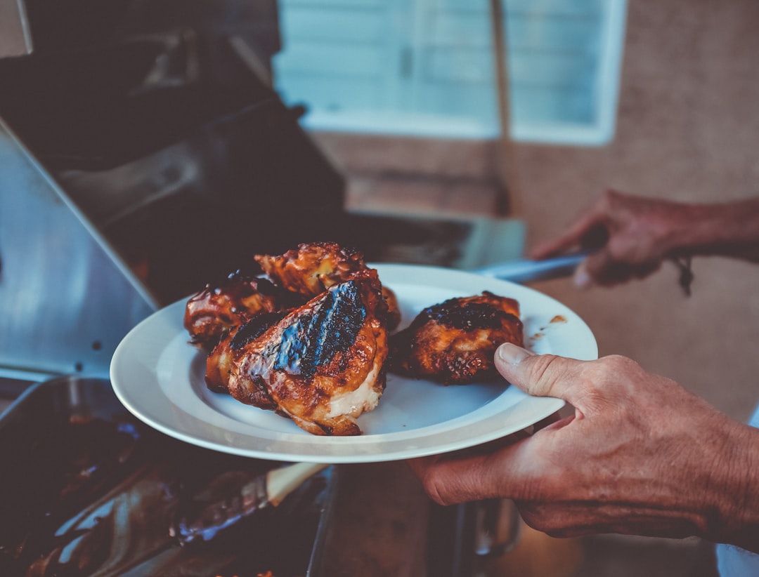 Sticky BBQ Chicken Thighs