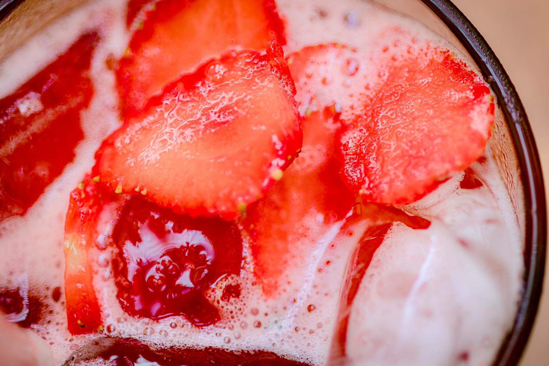 Strawberry Horchata