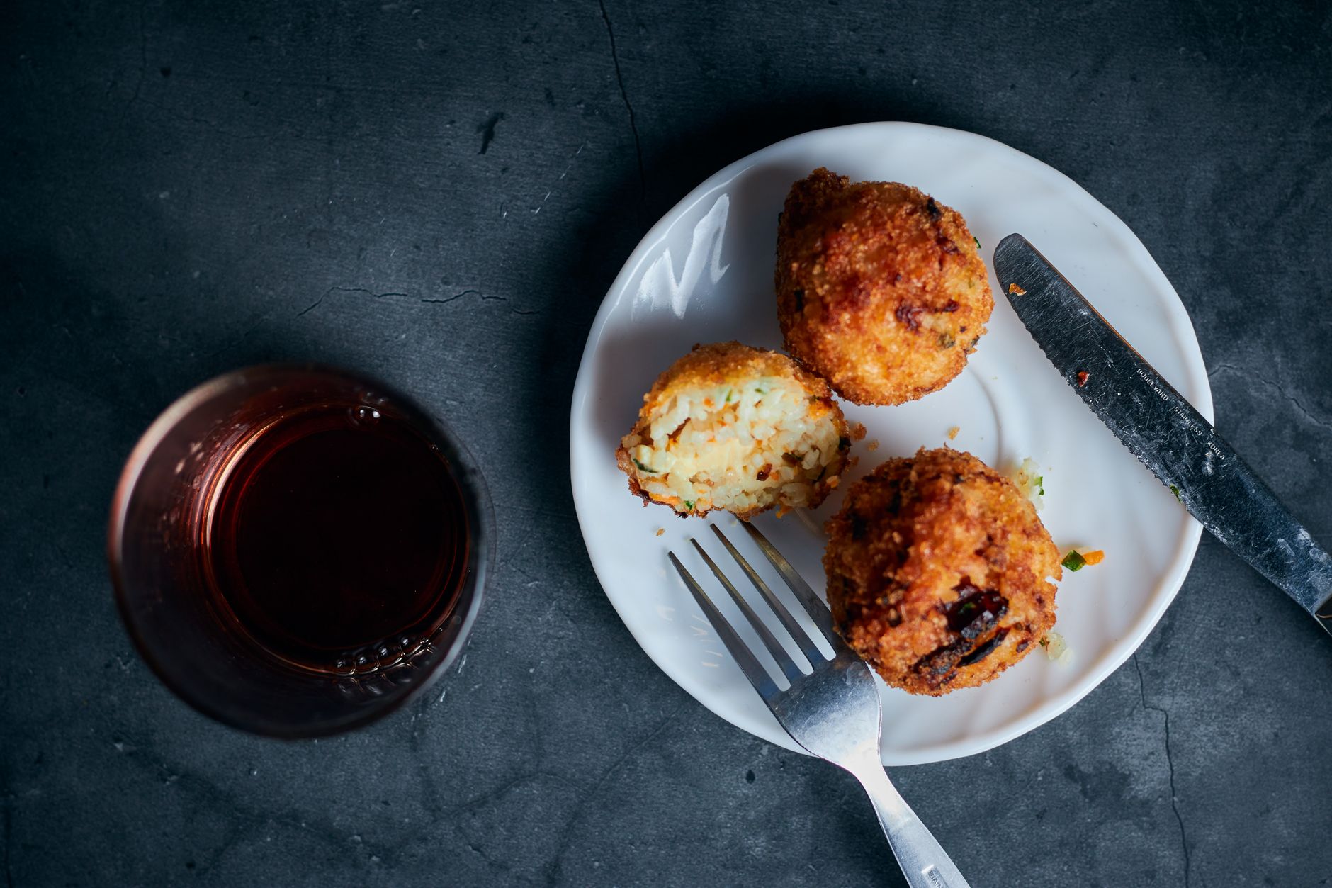Crispy Mozzarella Rice Balls — Supplì al Telefono