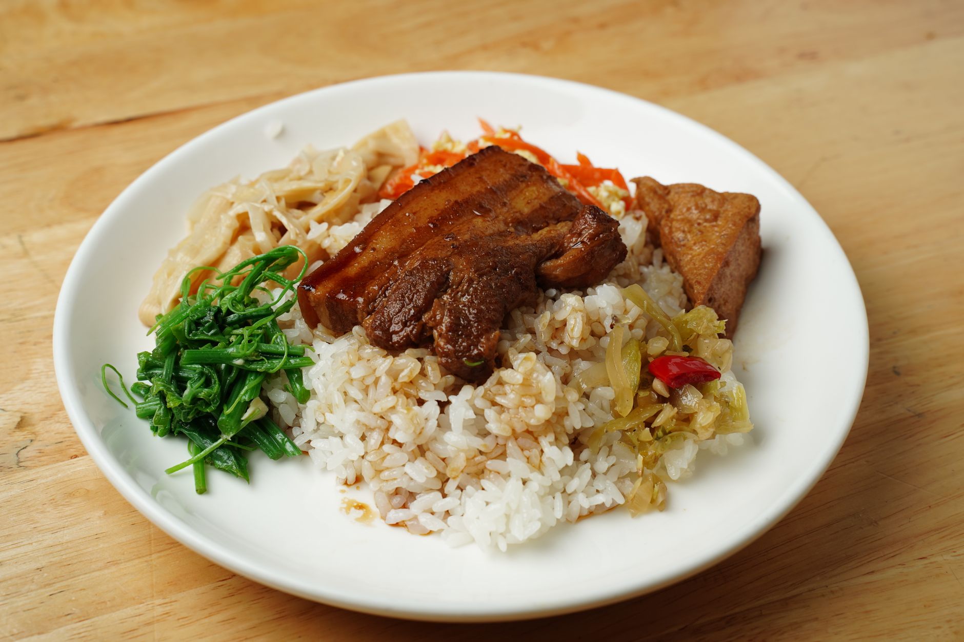 20-Min Taiwanese Braised Pork Rice