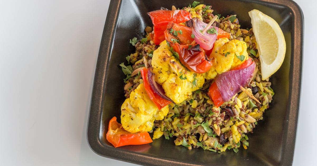 Tandoori Cauliflower Rice Bowl