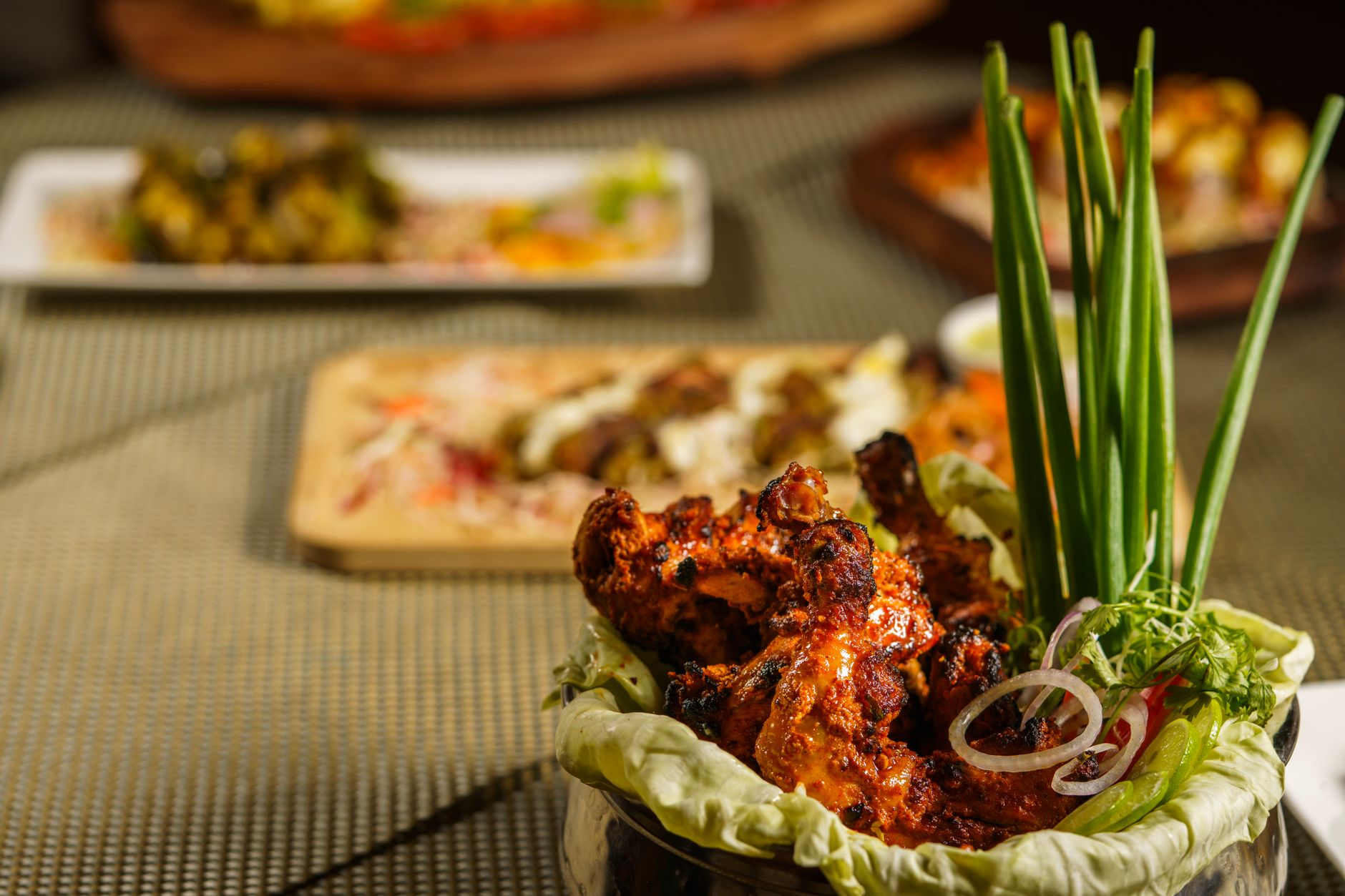 Tandoori Chicken Platter