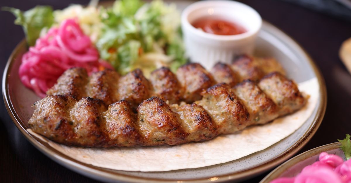 Tandoori Lamb Kebab Skewers