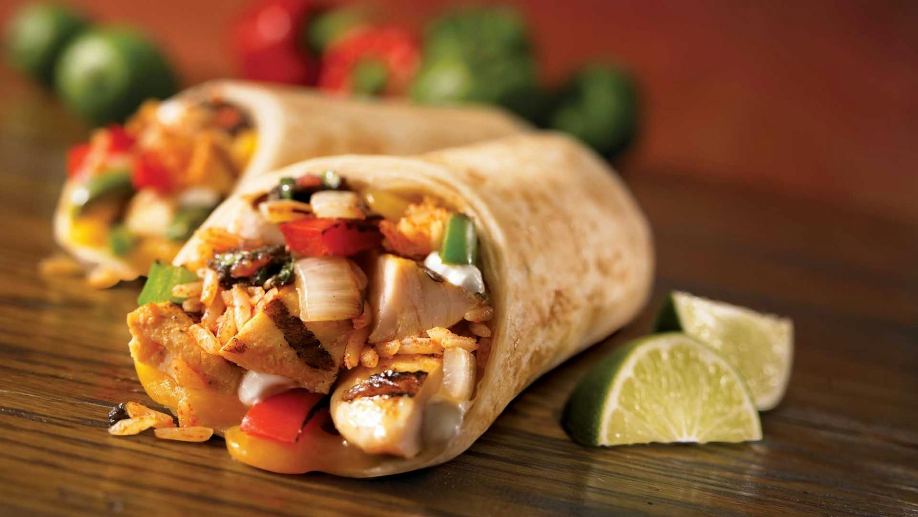 Tex-Mex Burrito Plate
