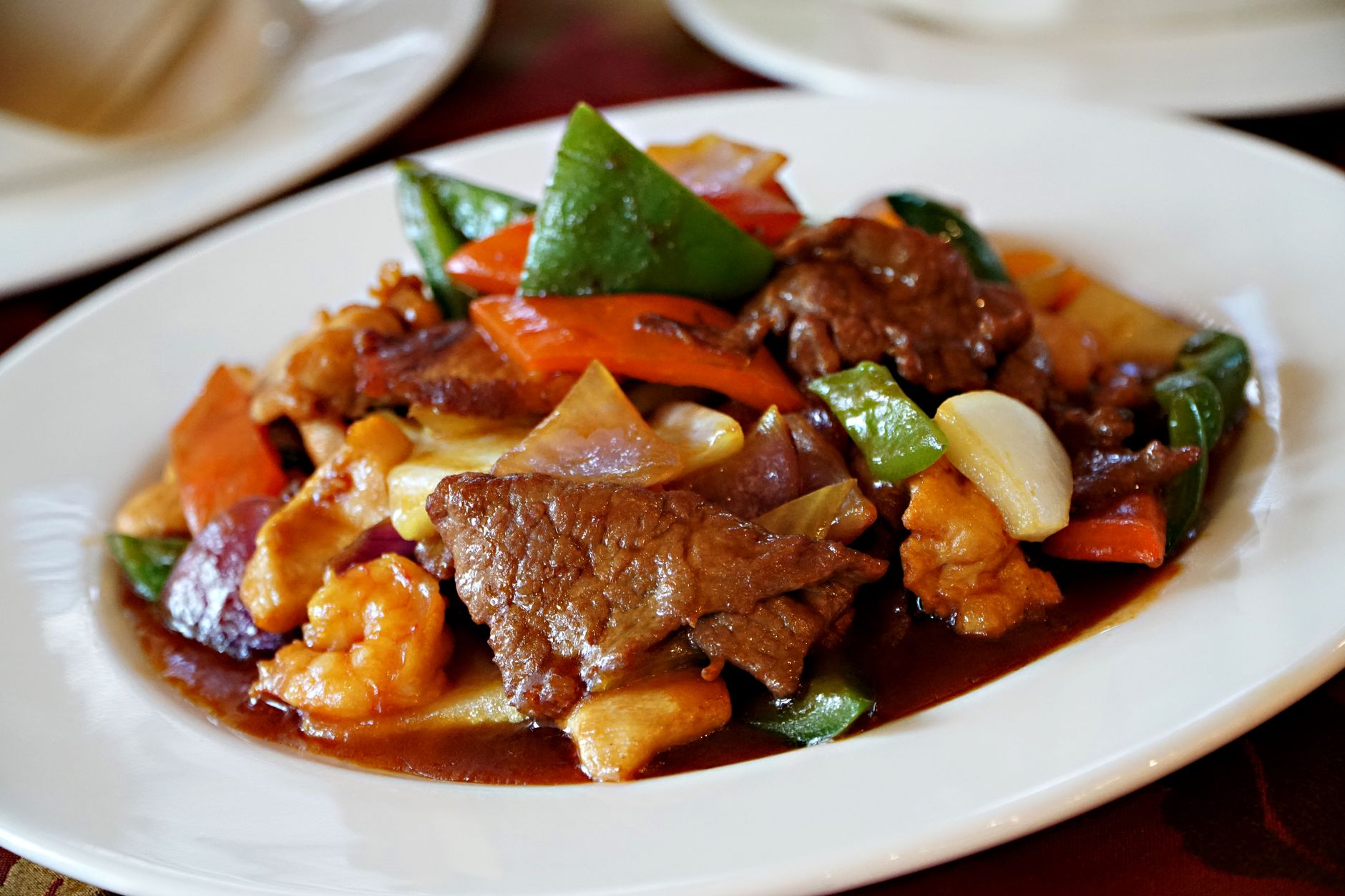 Thai Beef & Shrimp Chili Stir-Fry
