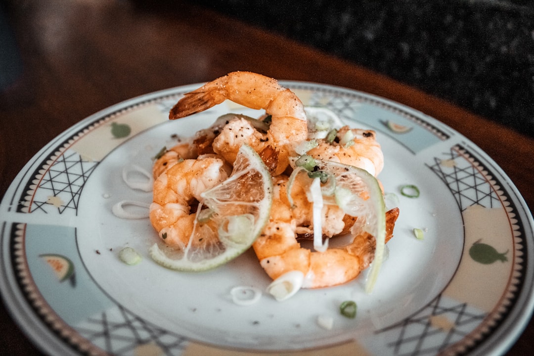 Thai Garlic Butter Prawns with Lime
