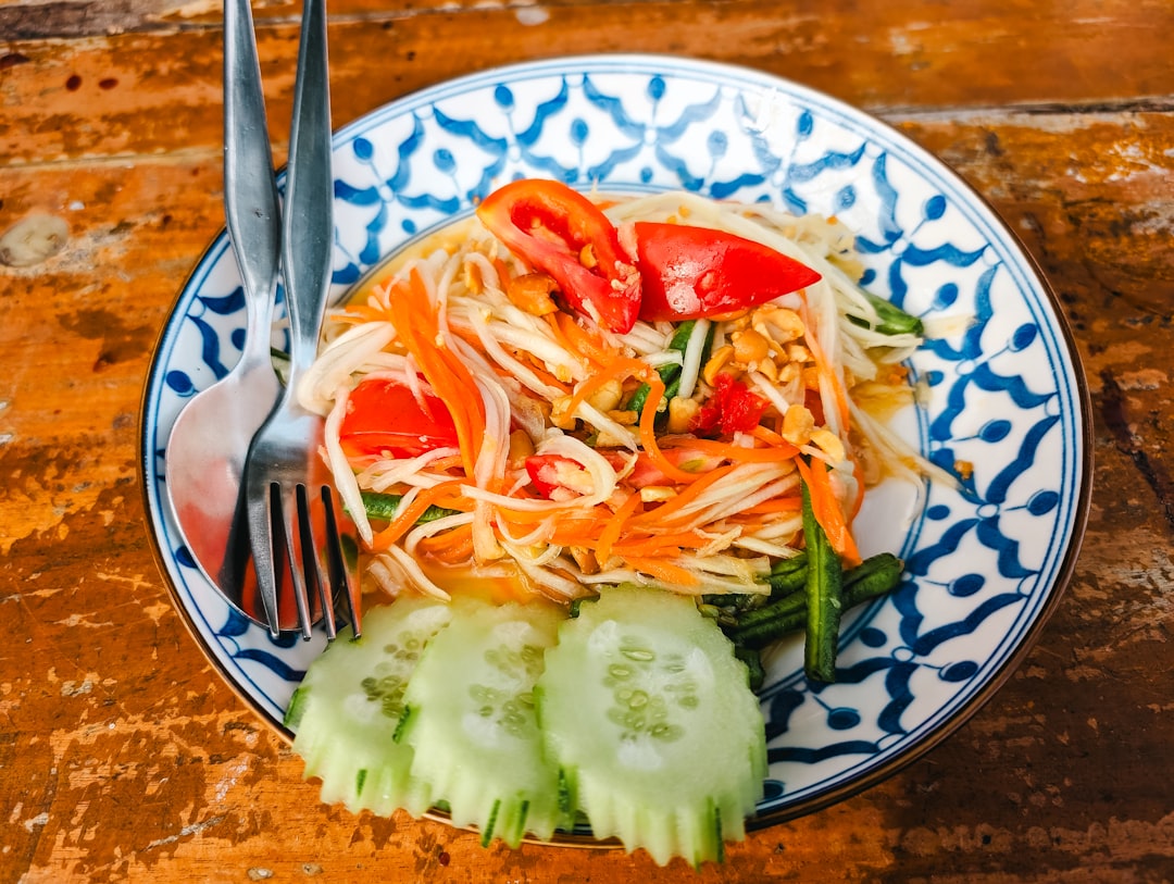 Thai Papaya Salad with Crab