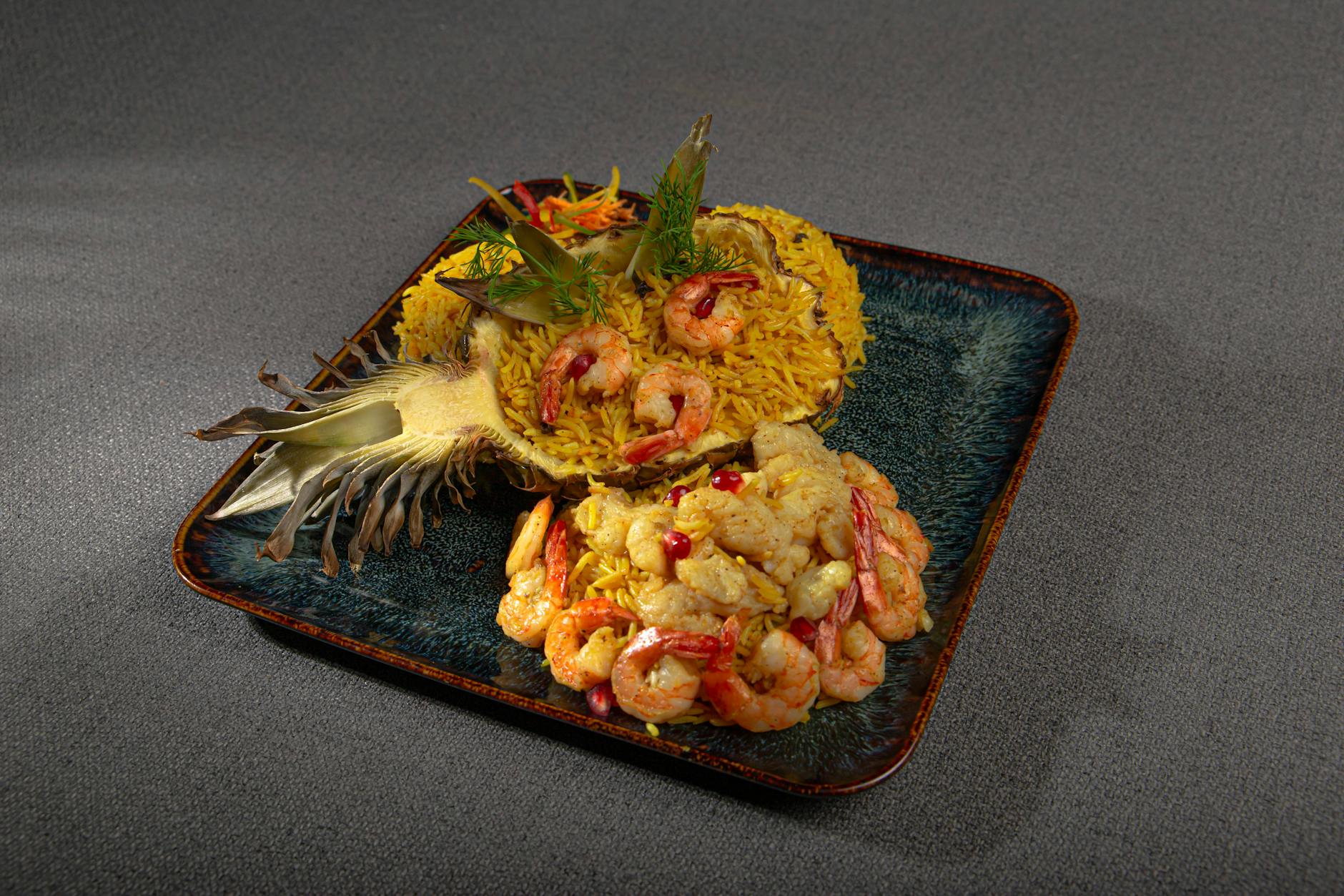 Thai Shrimp Pineapple Fried Rice