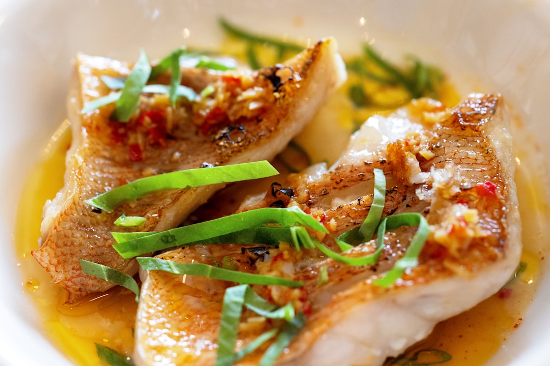 Thai Steamed Lime Fish with Chili Broth