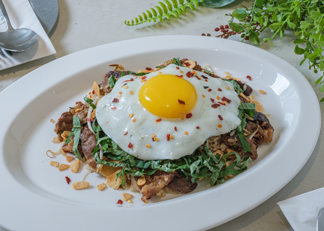 Tocilog: Crispy Pork & Egg Rice