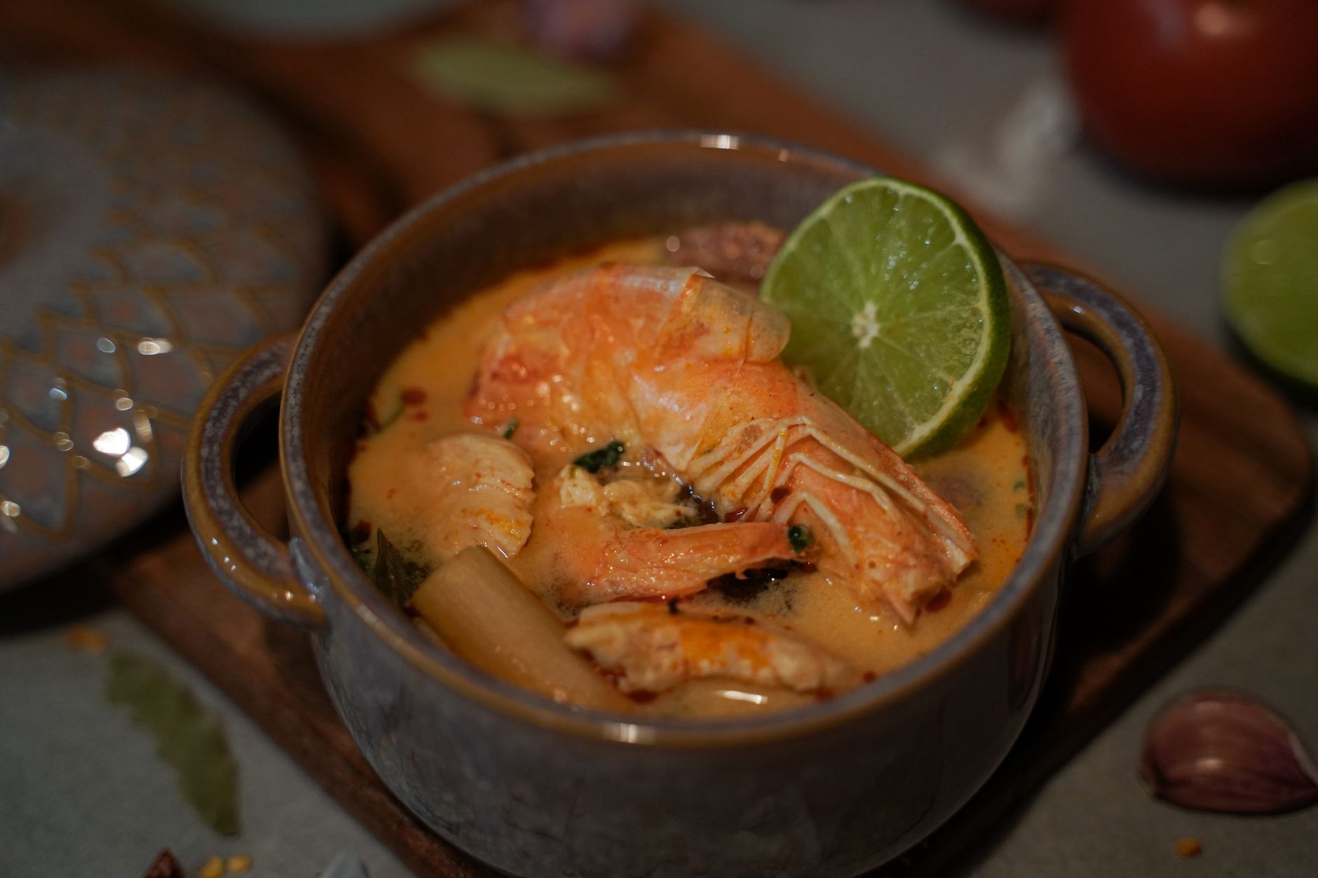 20-Min Tom Kha Gai with Shrimp