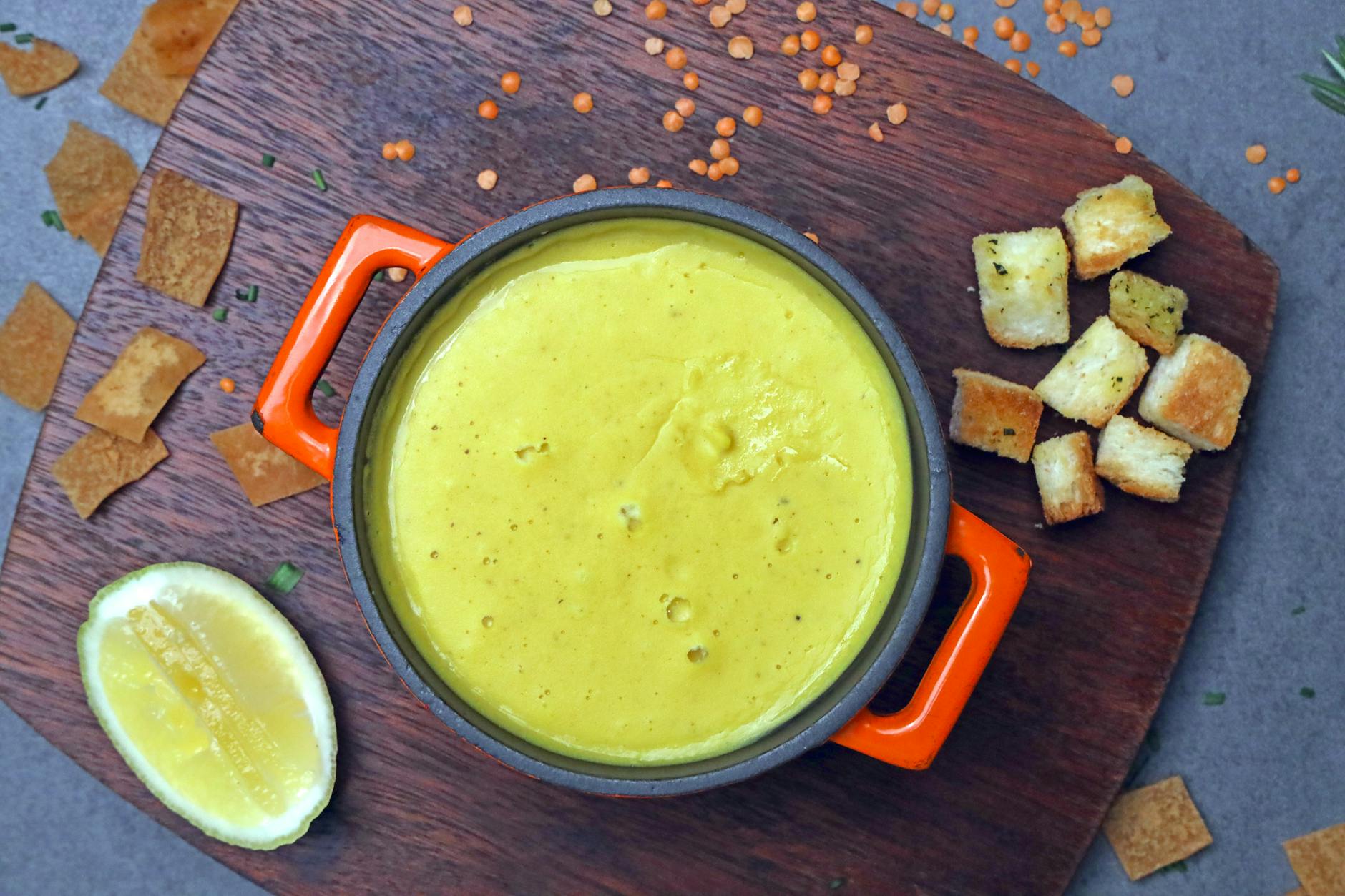 Turkish Red Lentil Soup (Mercimek Çorbası)