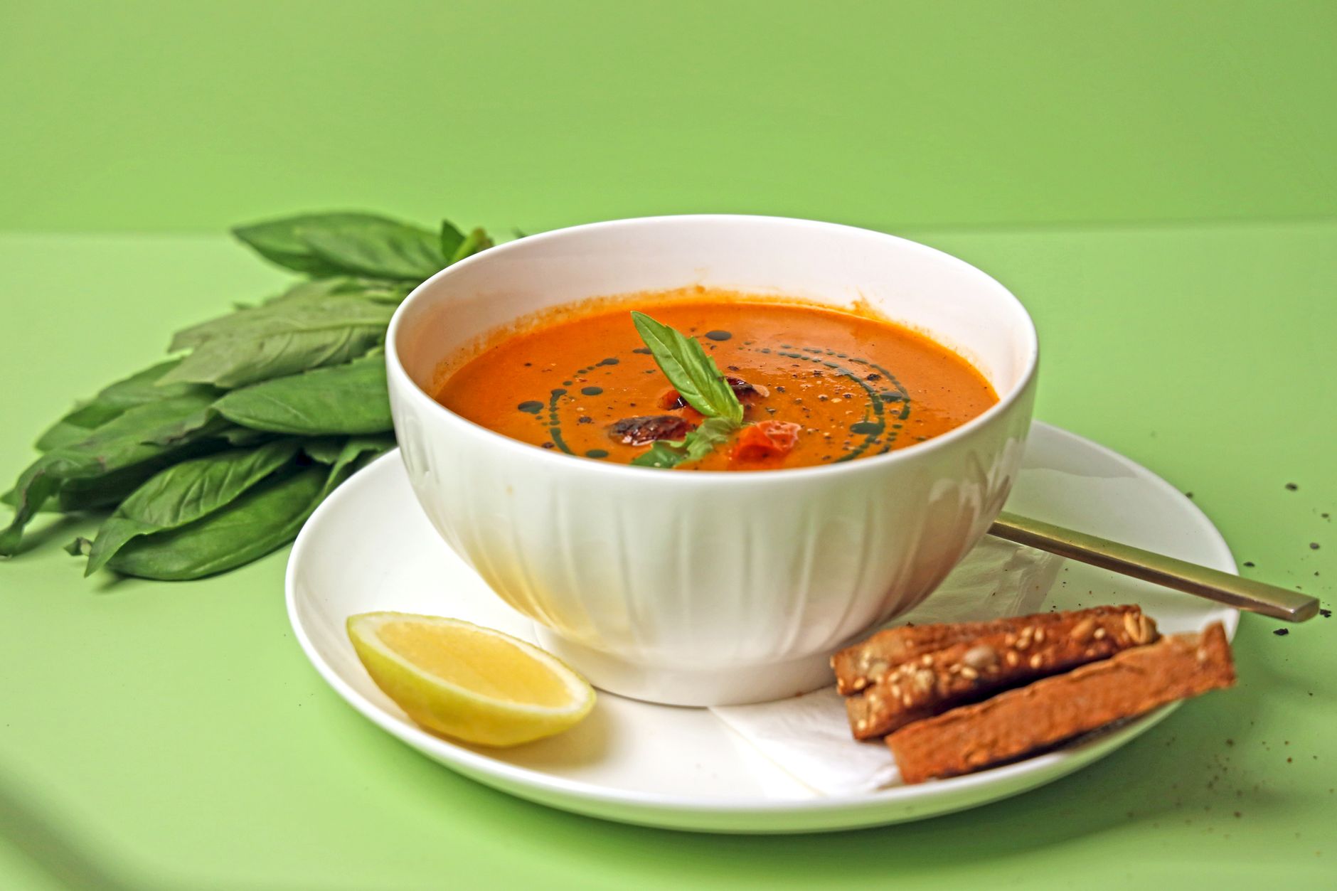 20-Min Turkish Red Lentil Soup with Lemon