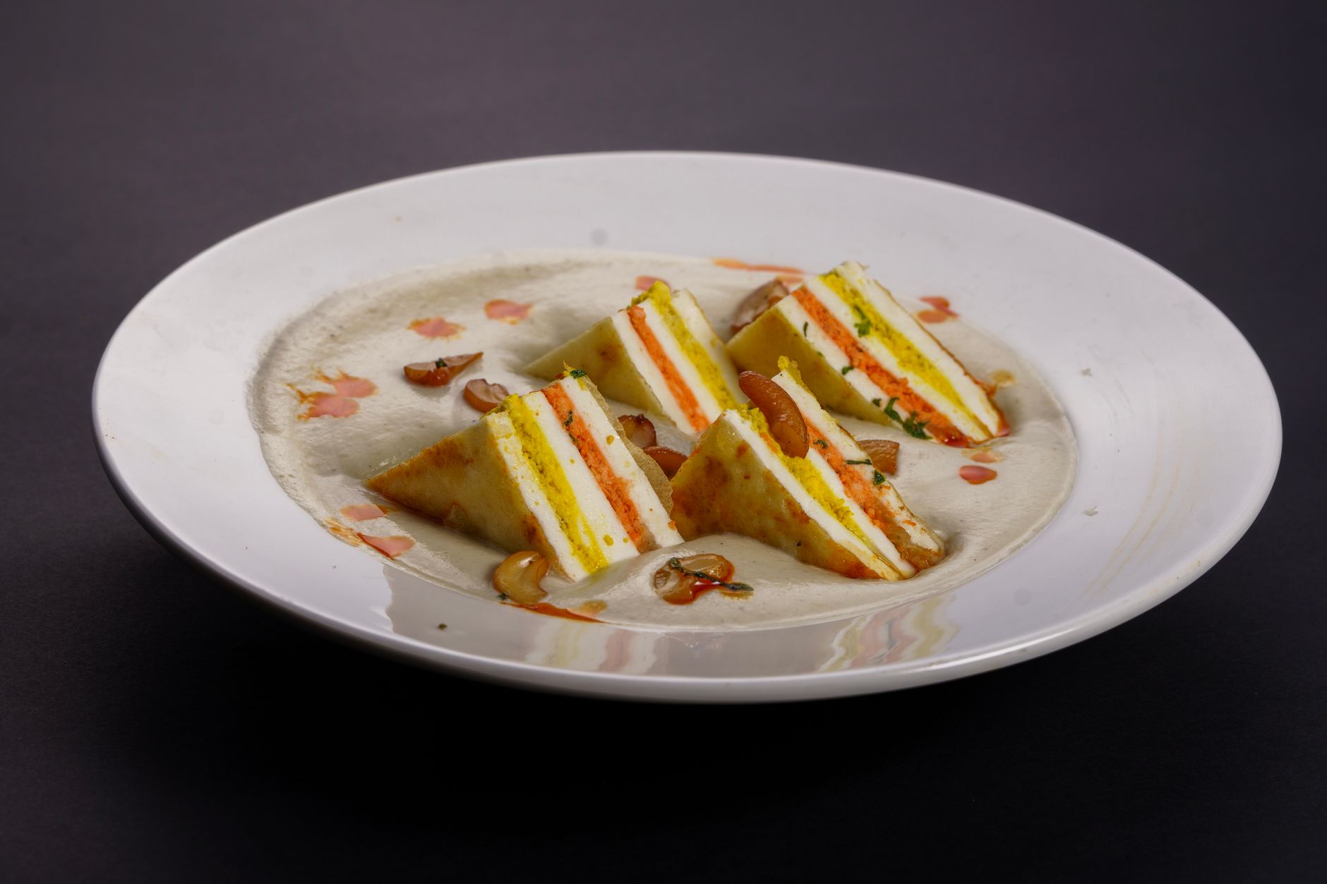 Turmeric Paneer in Cream Sauce