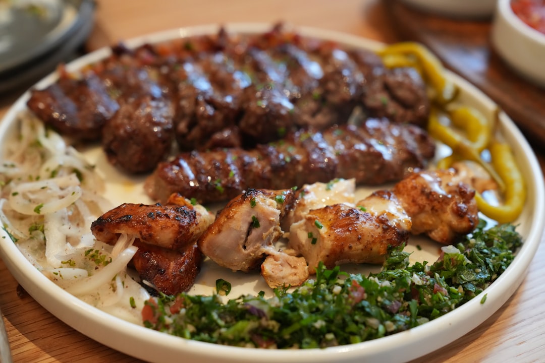 Turkish Urfa Kebab with Charred Peppers