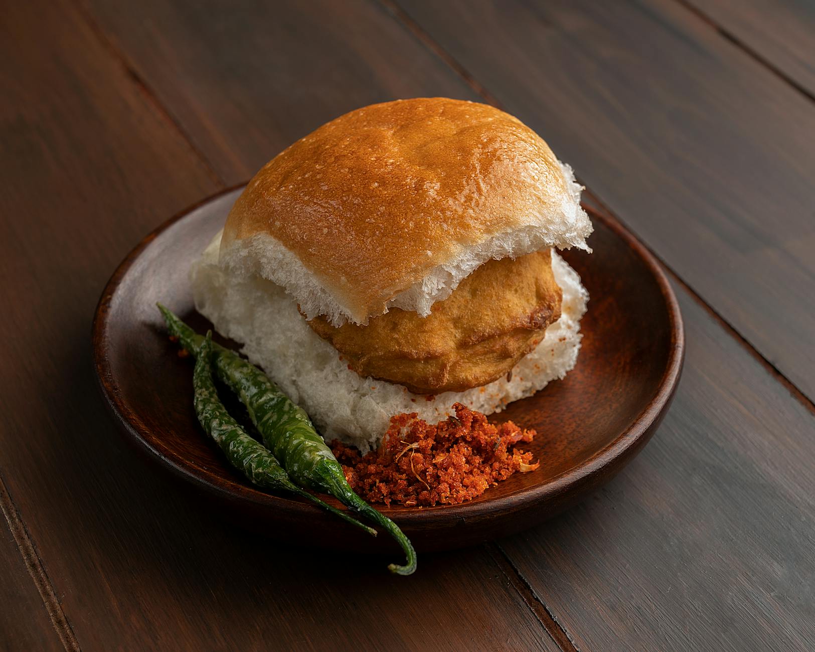 Vada Pav — Spicy Fried Potato Fritters & Buns