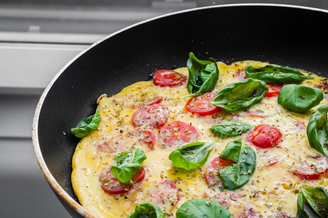 15-Min Veggie Egg White Omelette