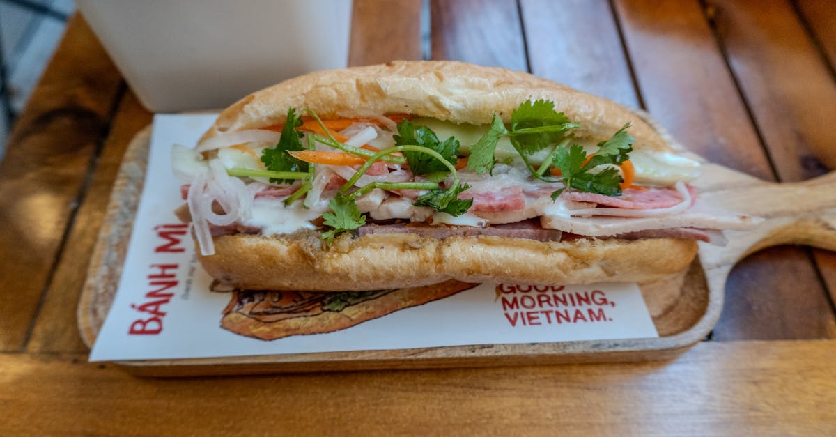 Vietnamese Bánh Mì with Grilled Pork