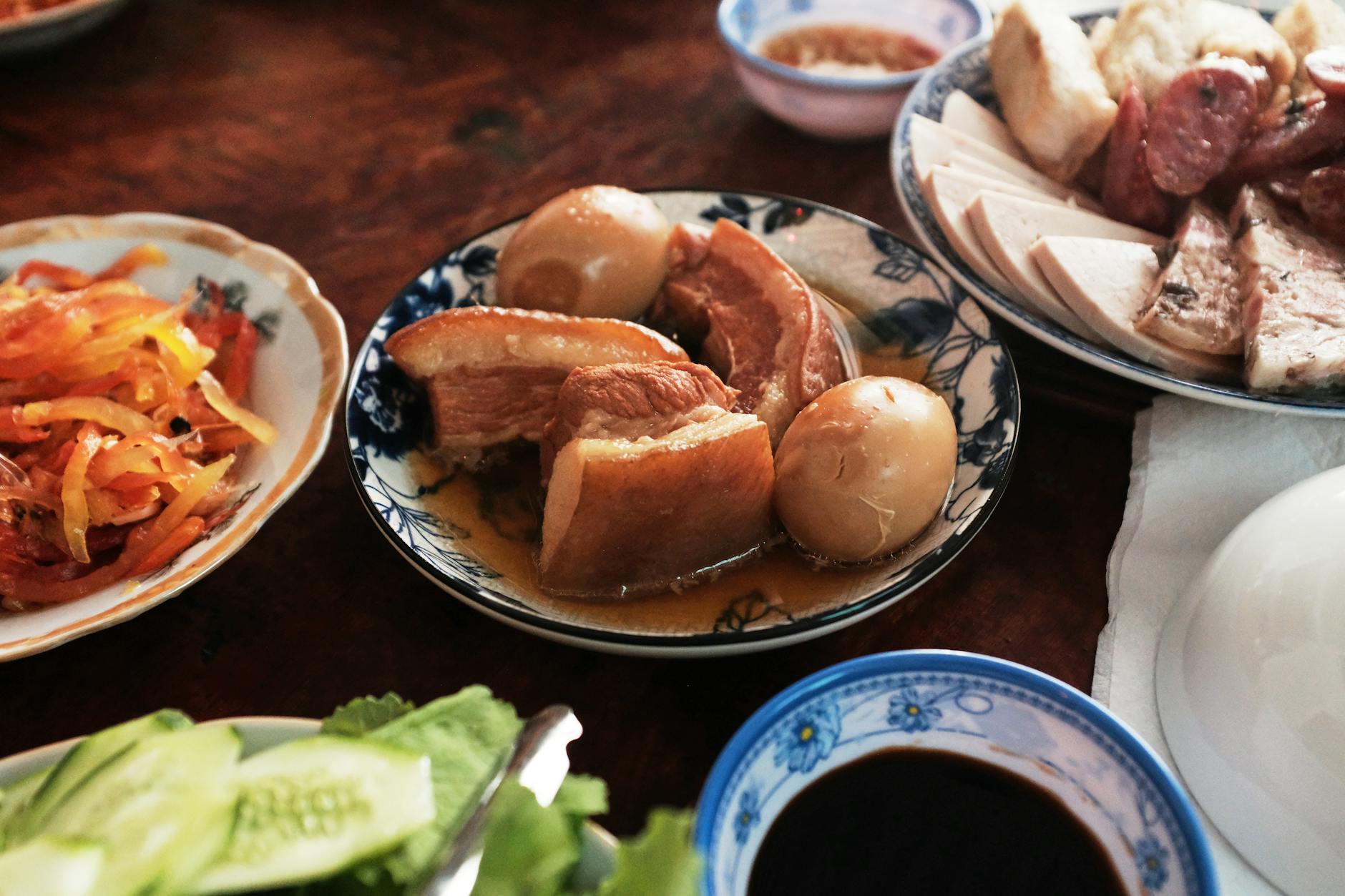 Vietnamese Caramelized Pork & Eggs with Rice