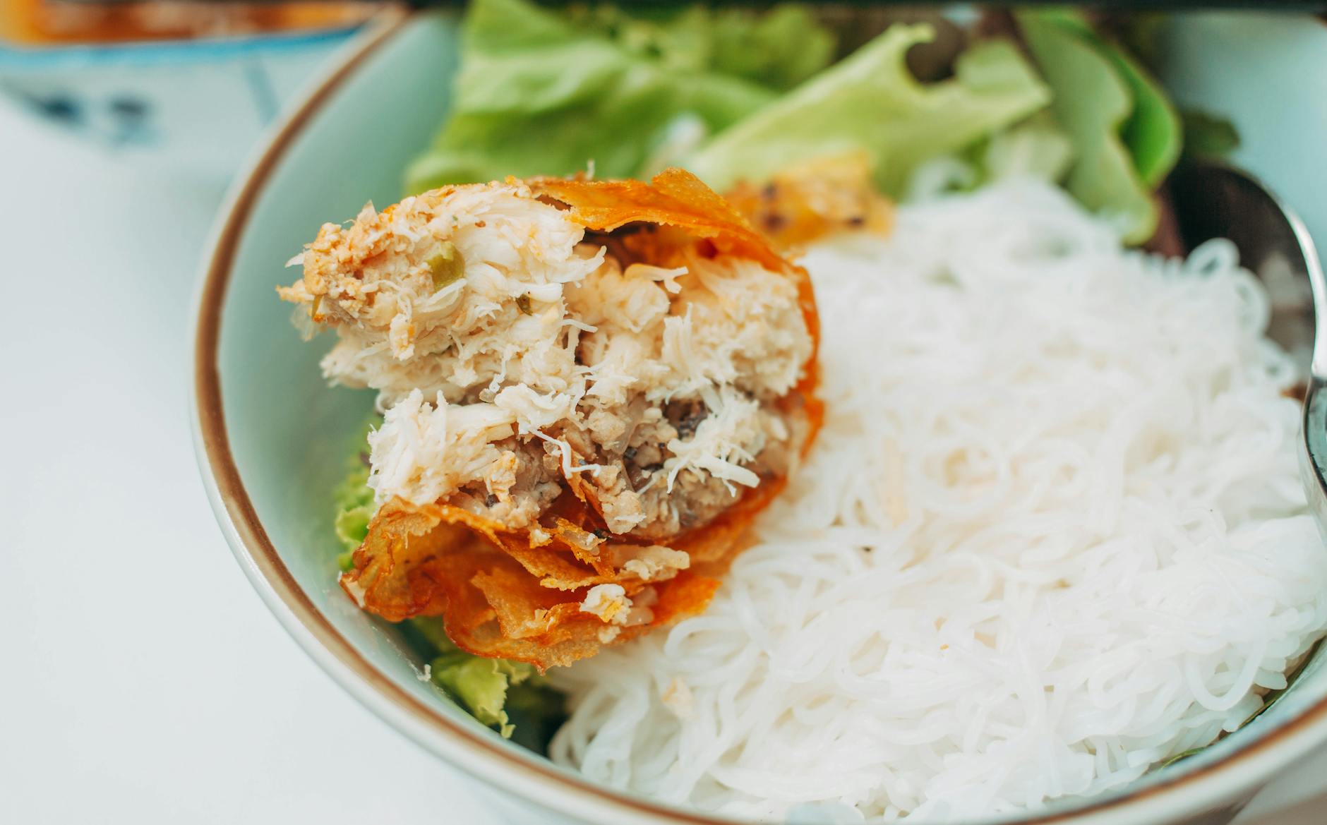 Vietnamese Chicken Noodle Salad