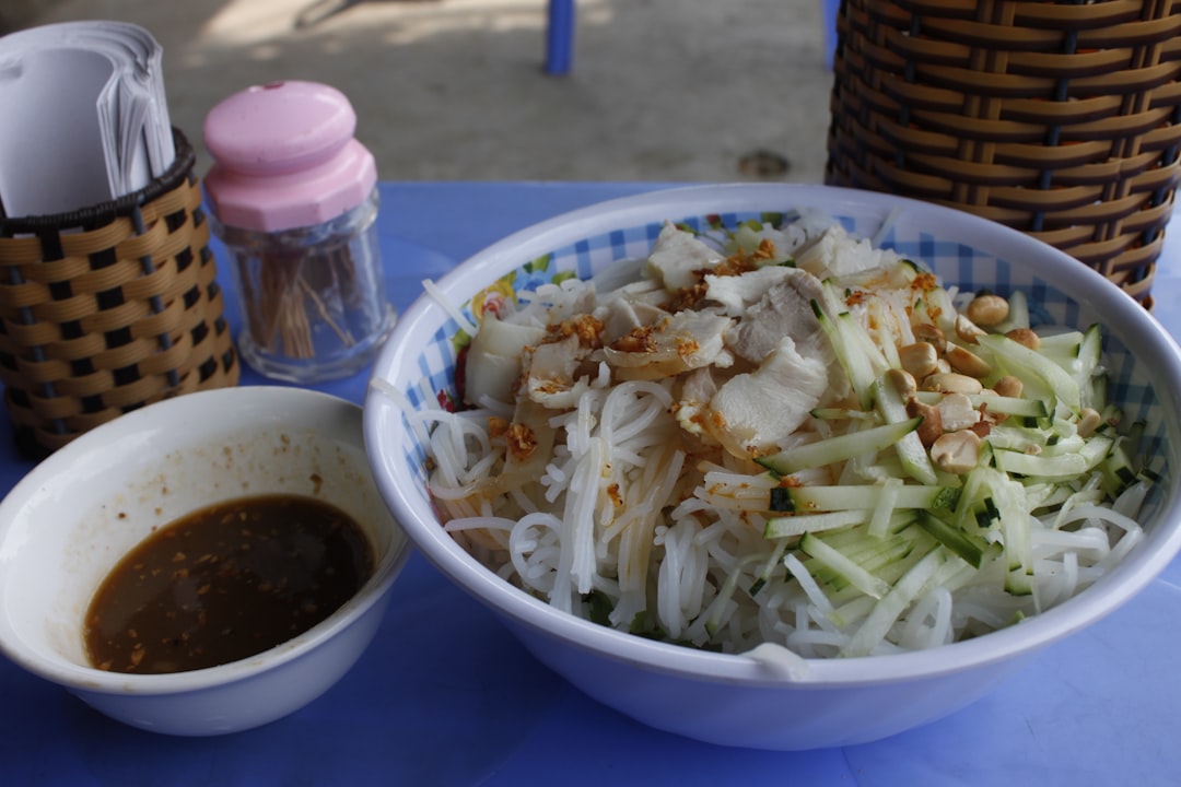 Vietnamese Chicken Noodle Salad