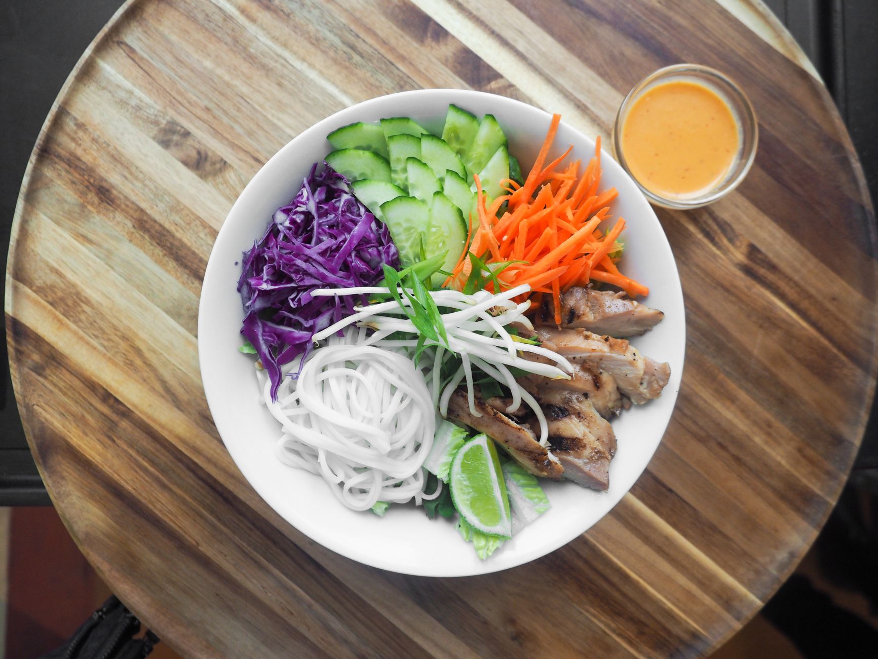 Vietnamese Chicken Noodle Salad