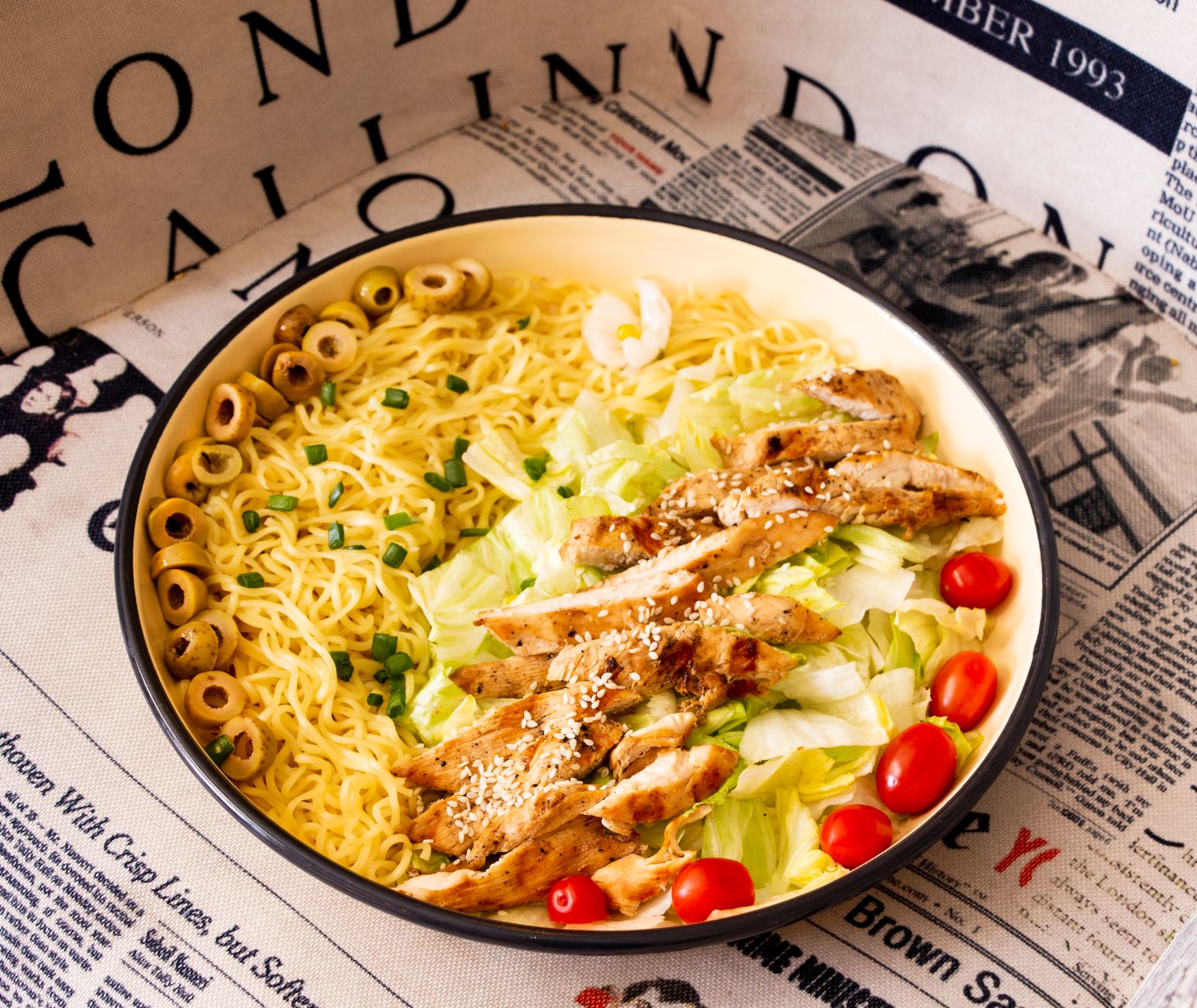 Vietnamese Chicken Noodle Salad