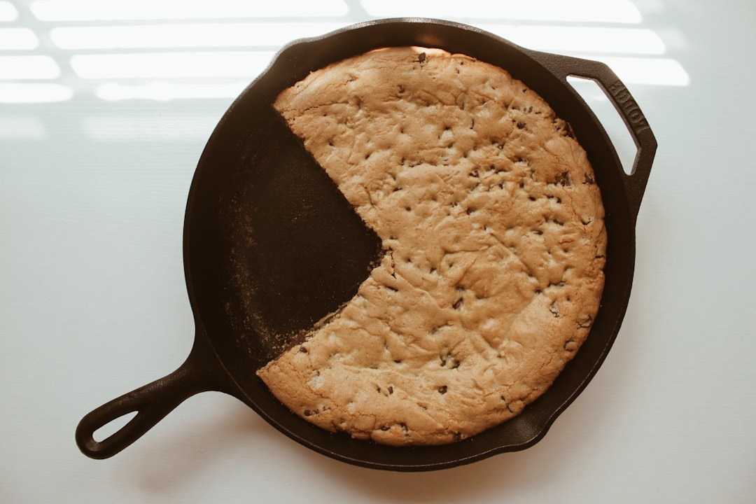 Warm Chocolate Chip Skillet Cookie