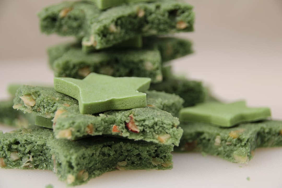 White Chocolate Matcha Bark