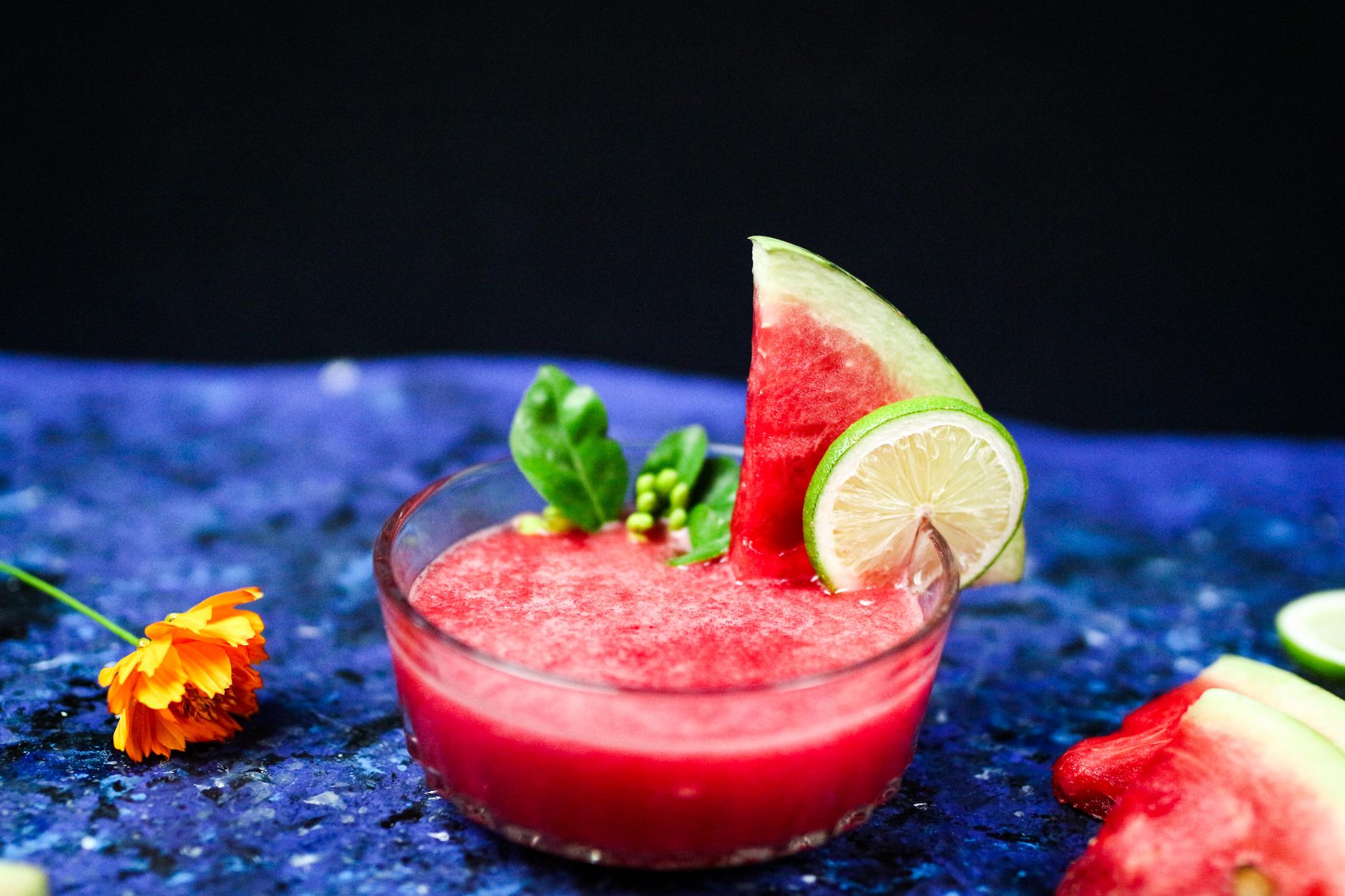 Salted Watermelon Lime Juice