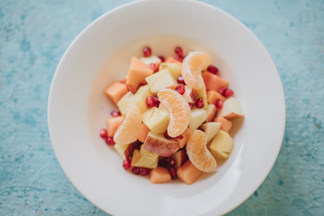 Crispy Apple & Pear Salad with Pomegranate