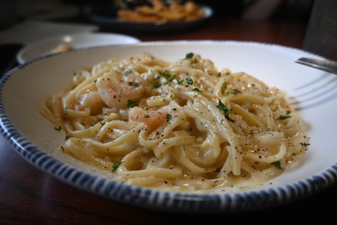 Cottage Cheese Alfredo Fettuccine