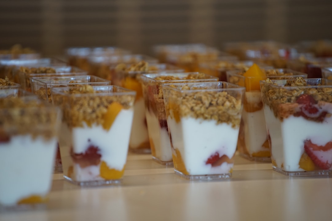 Peach Yogurt Parfait