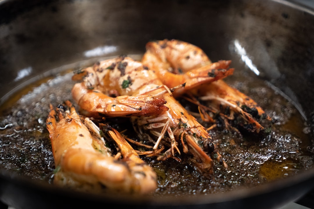10-Min Air Fryer Garlic Butter Shrimp