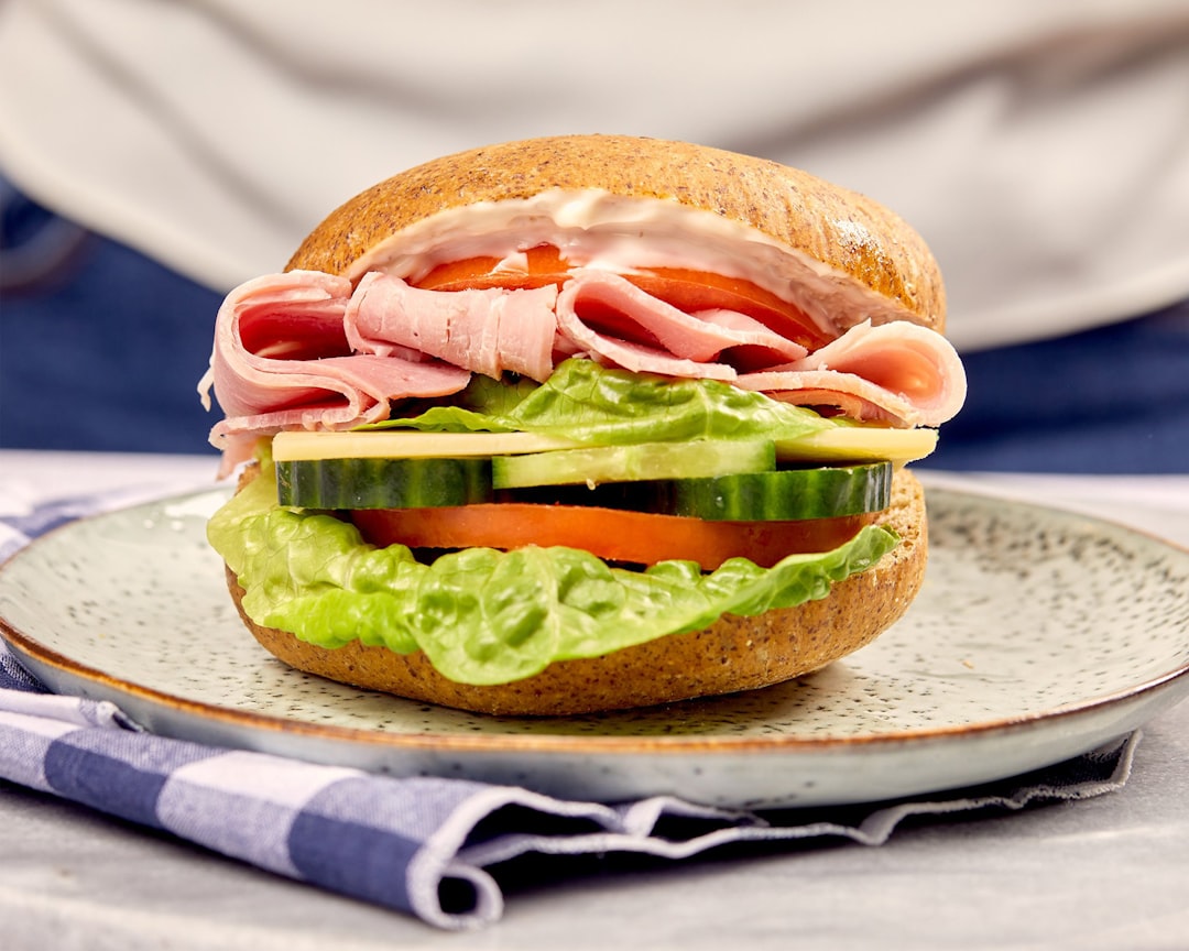 Honey Ham & Swiss on Toast