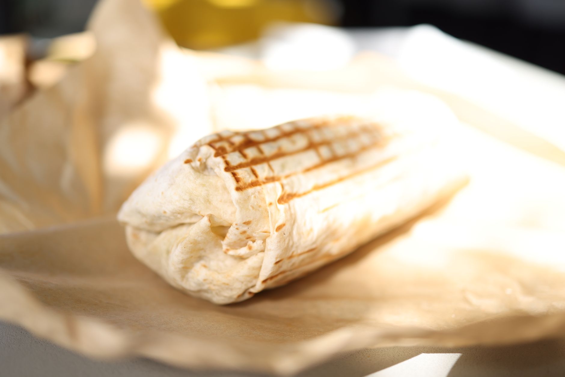 Crispy Cheese & Chicken Wrap