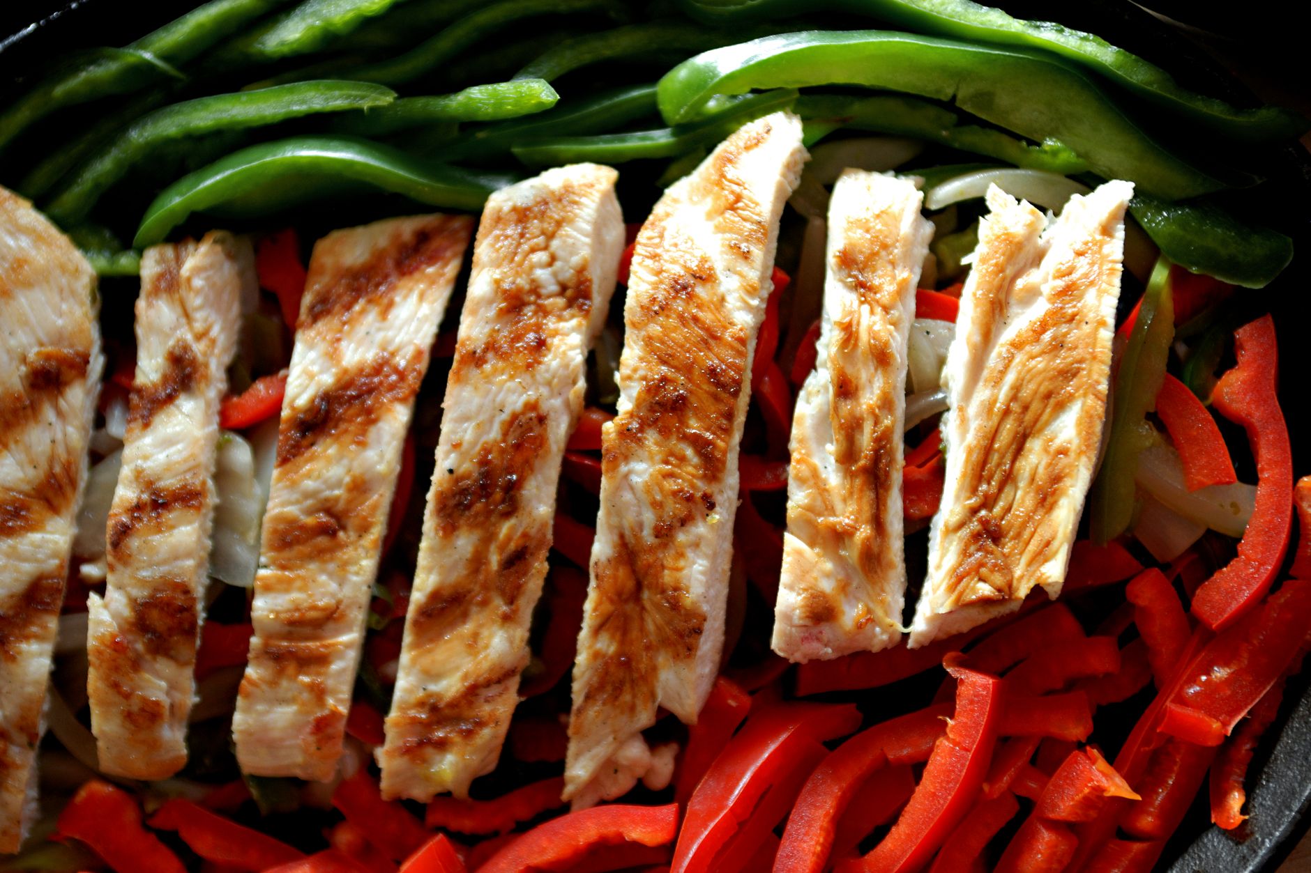 Sheet Pan Chicken Fajitas