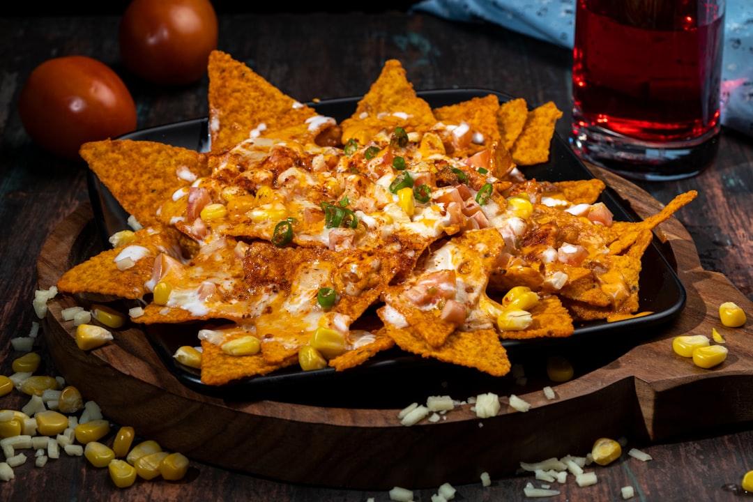 5-Min Loaded Chicken Nachos