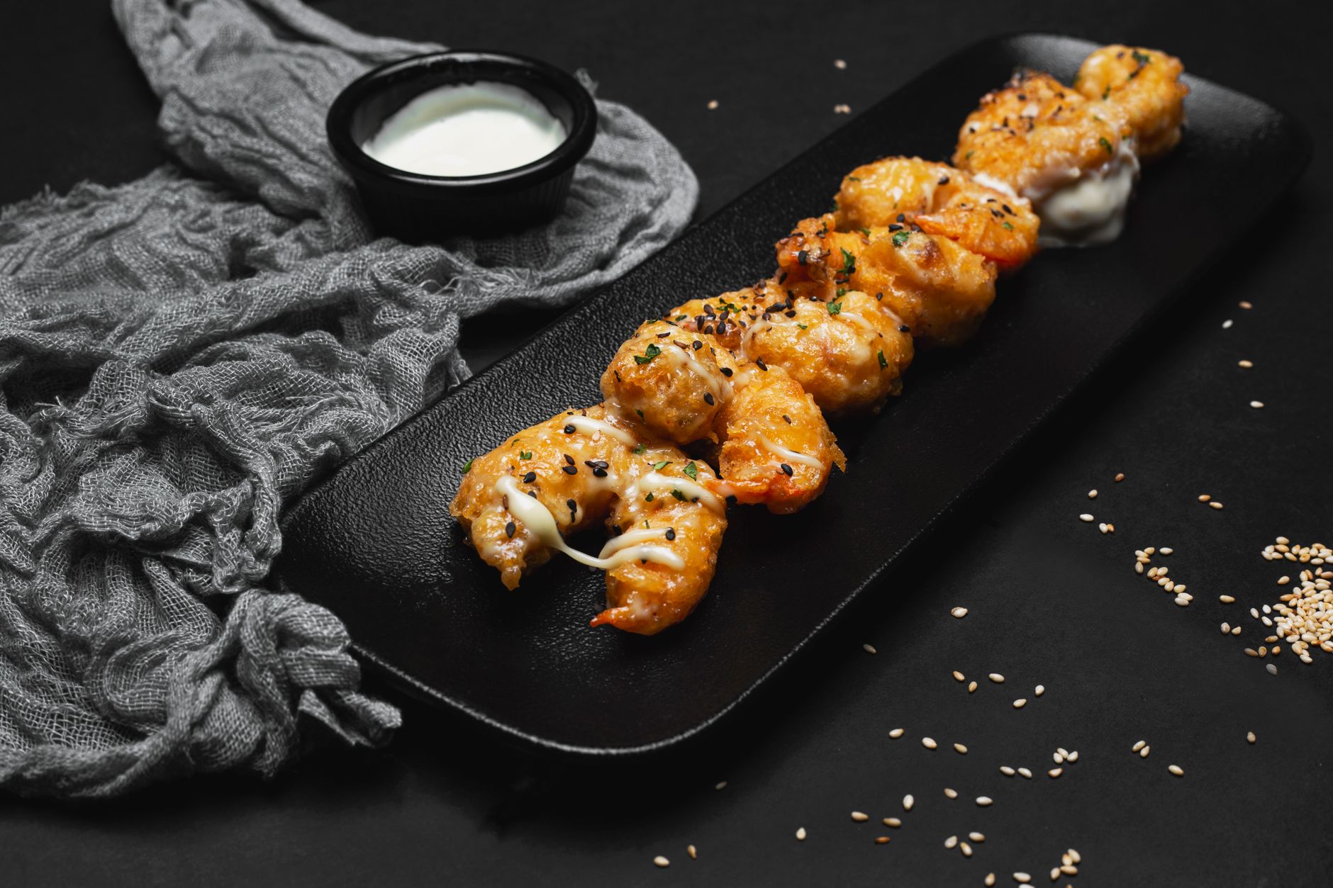 Air Fryer Honey Garlic Shrimp