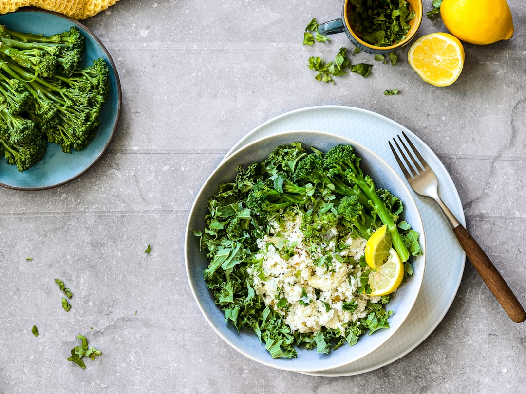 Lemon Couscous with Greens