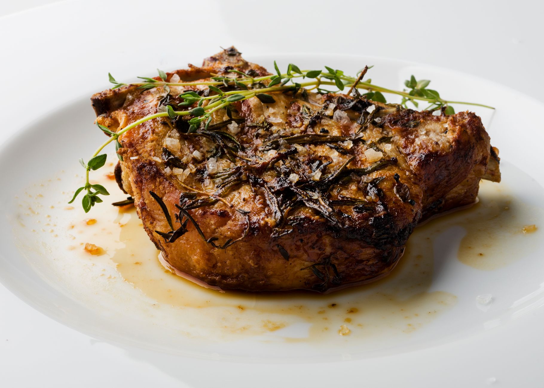 Maple Dijon Baked Pork Chops
