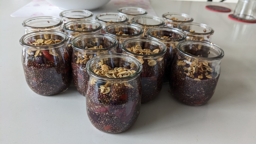 Overnight Chia Pudding with Granola